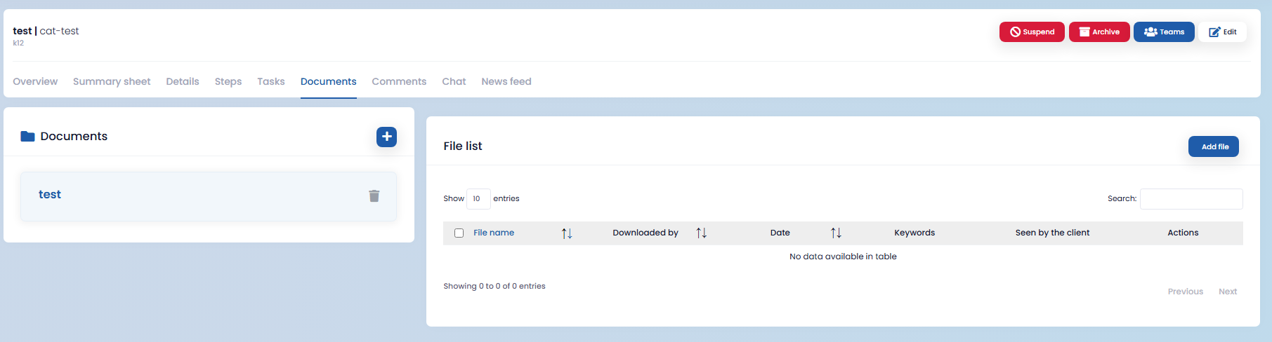 Project Documents