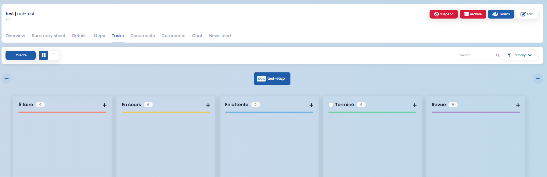 Project Tasks